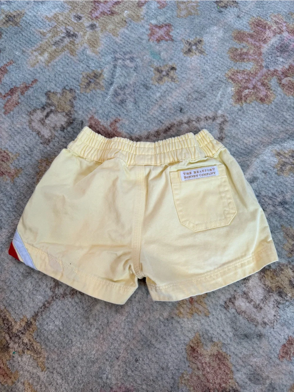 The Beaufort Bonnet Company Yellow Sheffield Shorts - Picture 2 of 3